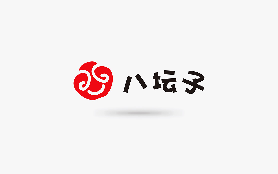 八坛子游戏平台logo设计游戏年轻人快乐公平