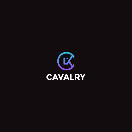 cavalry骑兵品牌logo设计c字母标志马头商标设计欣赏郑州logo设计欣赏