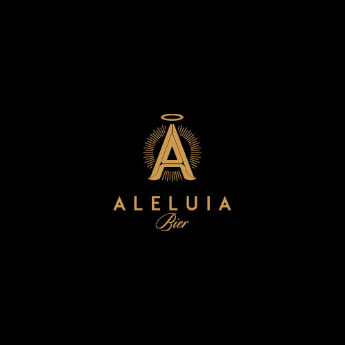 aleluia bier阿利路亚·比尔工匠酿酒厂标志设计兰州建筑logo